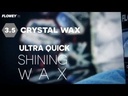 FLOWEY Crystal WAX járműfényesítő és védő wax Polygrad mikroszemcsékkel 400ml